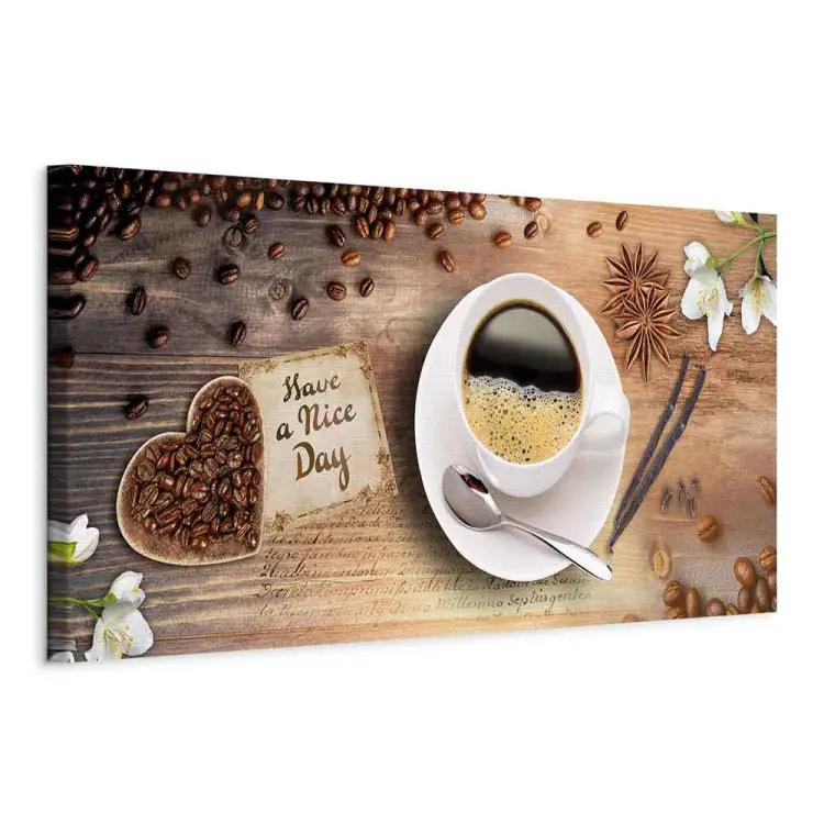 Hab einen schönen Tag! - Kaffeetasse, Beschriftung