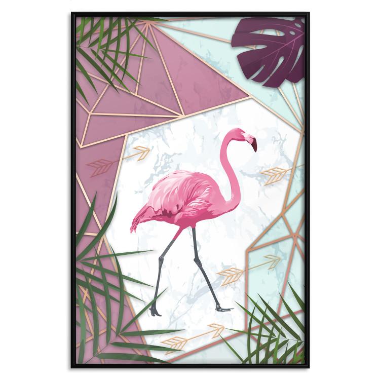 Poster Flamingo Walk [Poster]