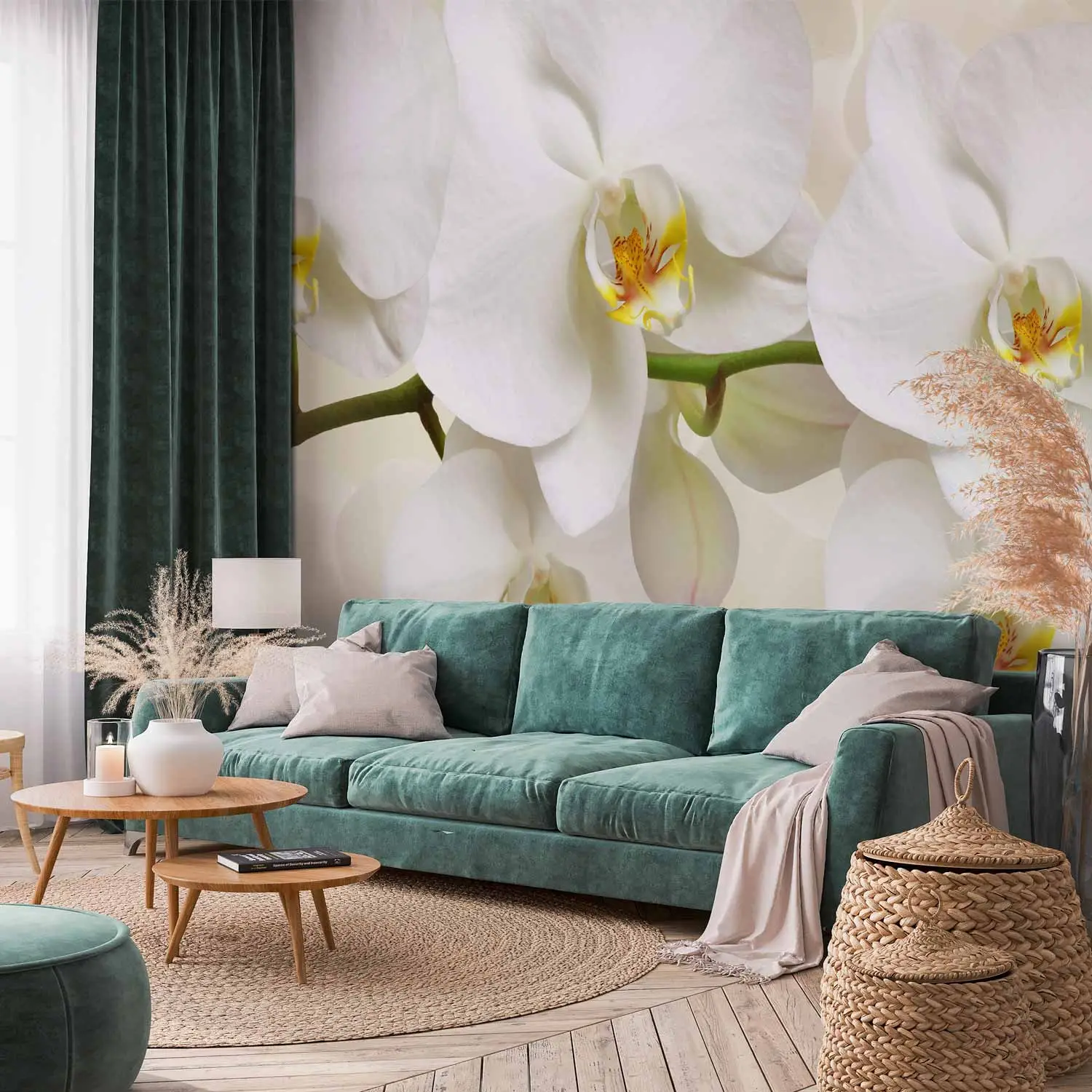 orchidee schwarz wei Schwarz-weie Orchideenblten Art Print by Alemi  Fy!