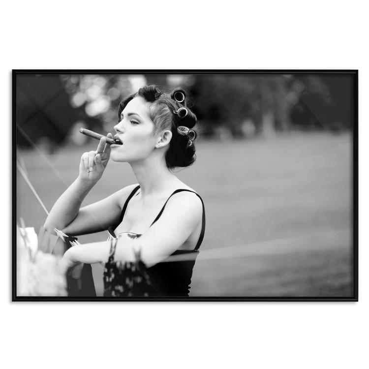 Poster Woman with Cigar [Poster]