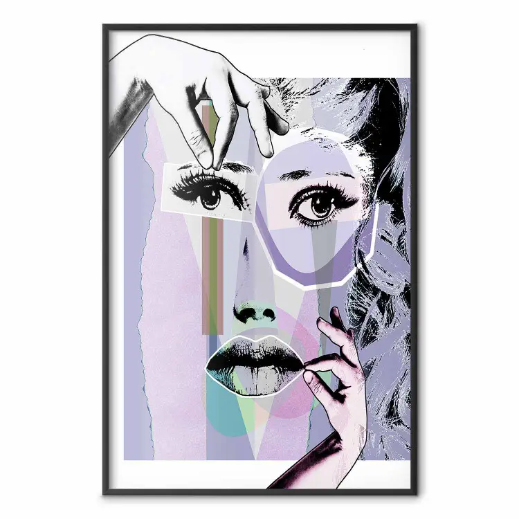 Schönheitschirurgie - Abstraktion im Pop-Art-Stil