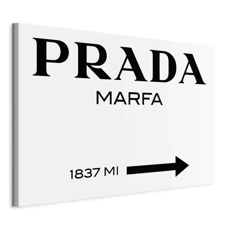 Prada Marfa Leinwand