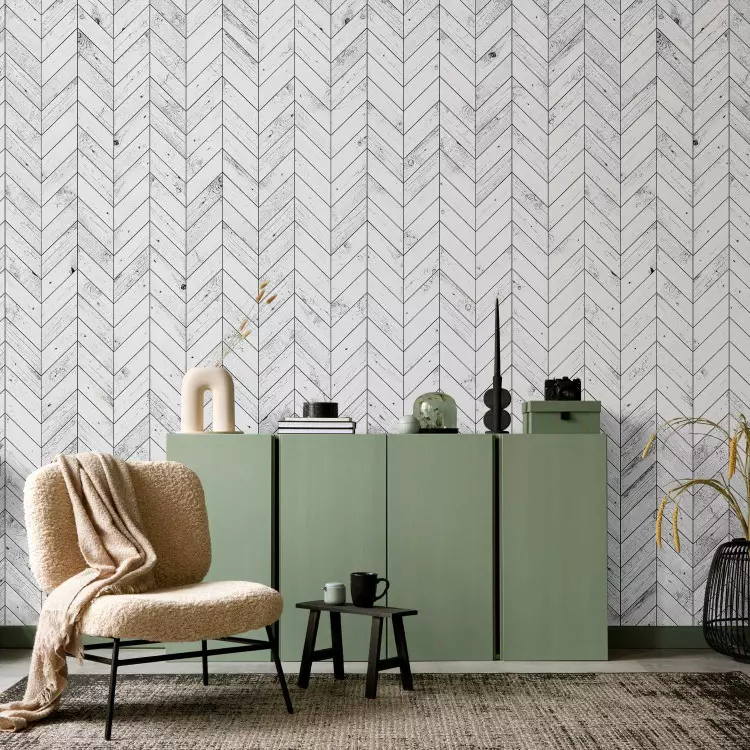 French Herringbone (Grey)