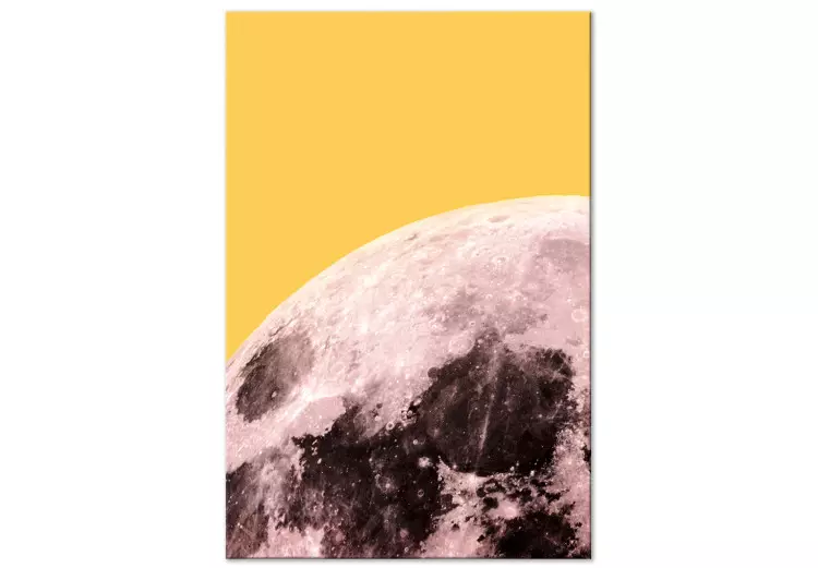 Ungewöhnliche Mondfarben - Weltall-Foto in Originalfarben