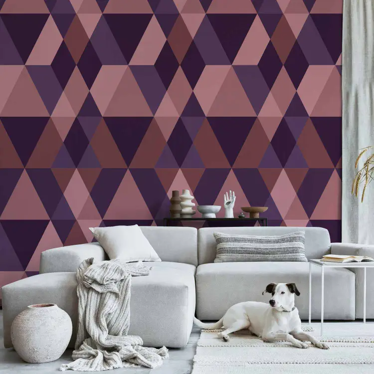 Triangles of Purple