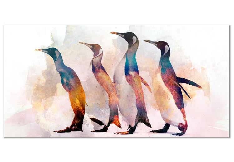Wandbild XXL Penguin Wandering II [Large Format]