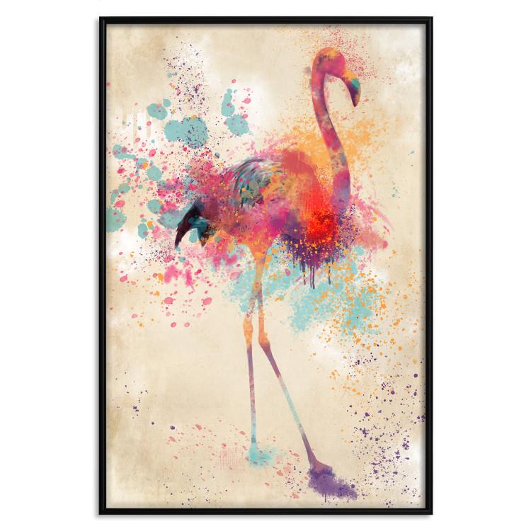 Poster Watercolor Flamingo [Poster]