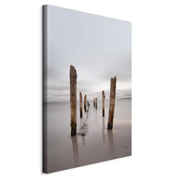 Scheinbare Ruhe Hochformat - Meereslandschaft
