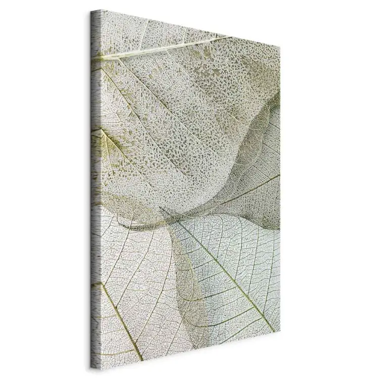 Blättrige Konfiguration Hochformat - Textur heller Blätter
