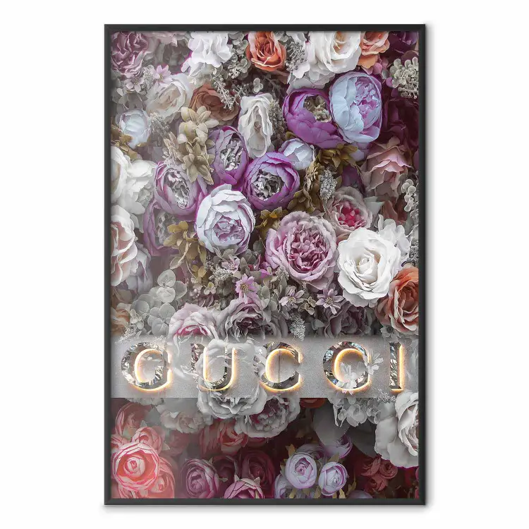 Gucci und Rosen - Bunte Blumen mit Luxusmarke