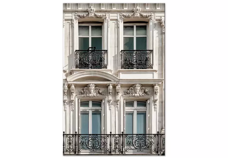 Fenster im Altbauhaus - Architektur-Foto der französischen Hauptstadt