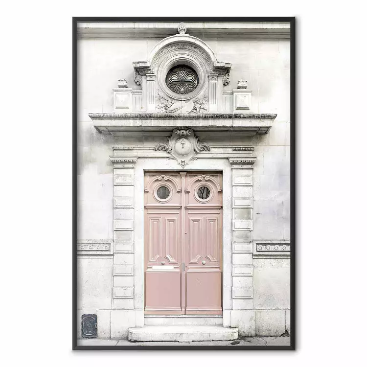 Tür zum Schönsein - Architektur mit gemustertem Türkranz