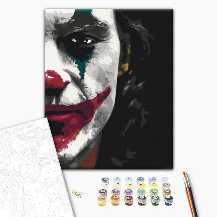Malen nach Zahlen Bilder Dark Joker - Kreativsets und Malset für