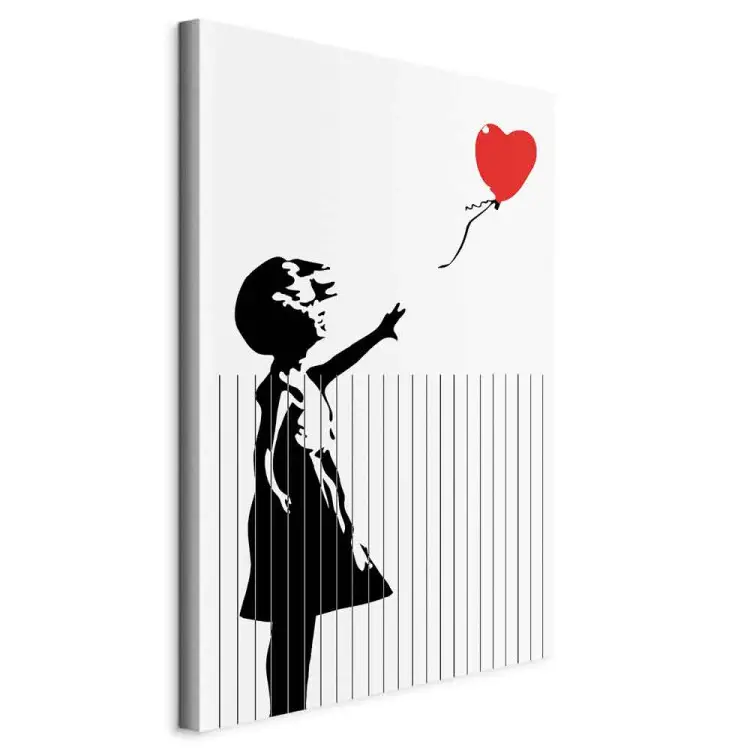 Geschnittener Banksy vertikal
