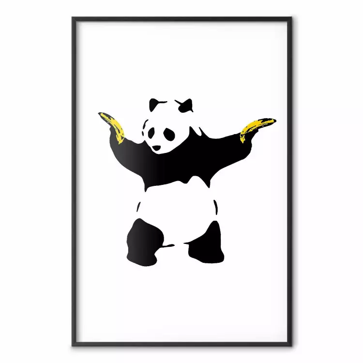 Panda mit Waffen