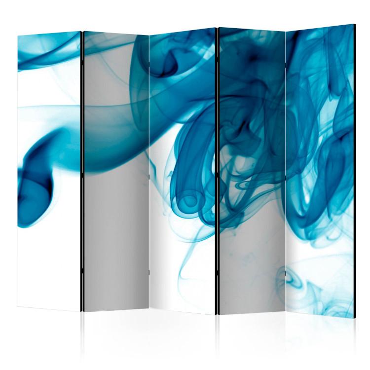 Paravent Blue smoke II [Room Dividers]