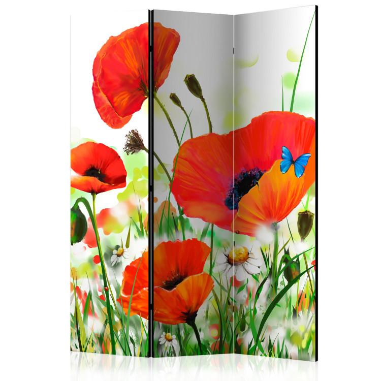 Paravent Country poppies [Room Dividers]