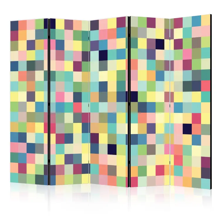 Millionen von Farben II - Geometrisches buntes Mosaik