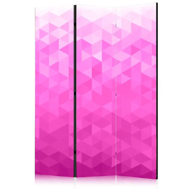 Rosa Pixel - Moderne geometrische Ombre-Mosaik