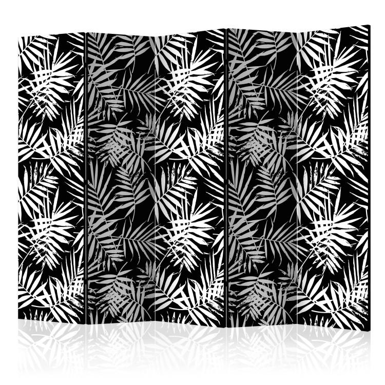 Paravent Black and White Jungle II [Room Dividers]