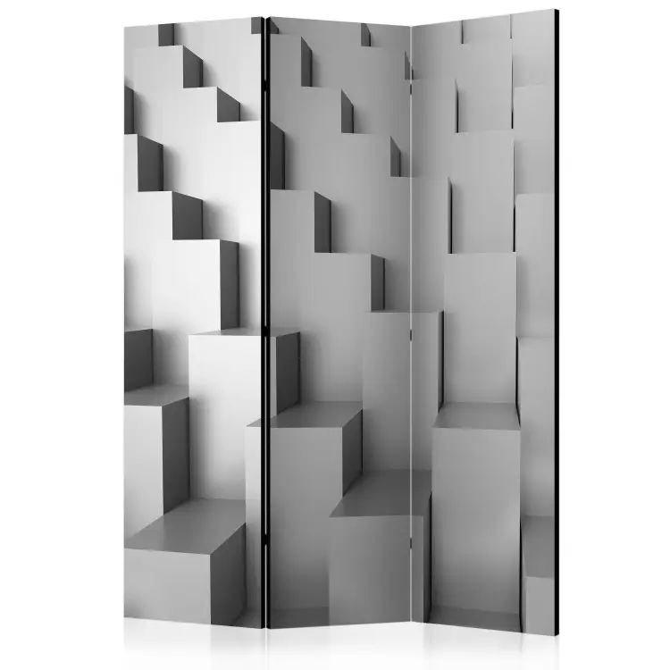 Tempel der Abstraktion - geometrische Figuren im abstrakten Motiv