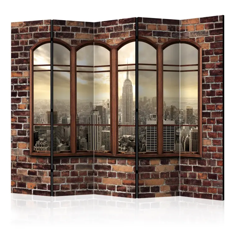 Paravents Fenster, Paravent Blick aus dem Fenster, Paravents aus Holz Fenster, Raumteiler mit Blick aus dem Fenster, Paravents Aussicht durchs Fenster, Trennwände mit Blick aus dem Fenster, Spanische Wand Blick aus dem