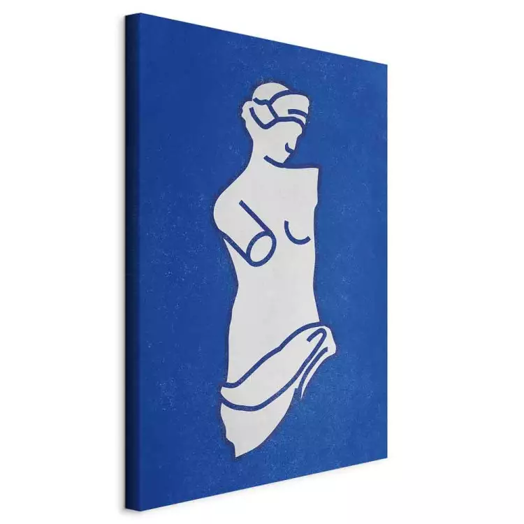 Figur der Venus - Grafik nach dem Vorbild der Venus-Skulptur