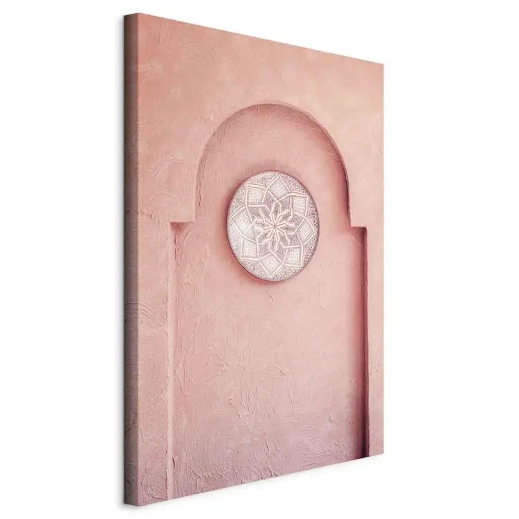 Rosa Nische Hoch - Arabische Architektur in Marokko