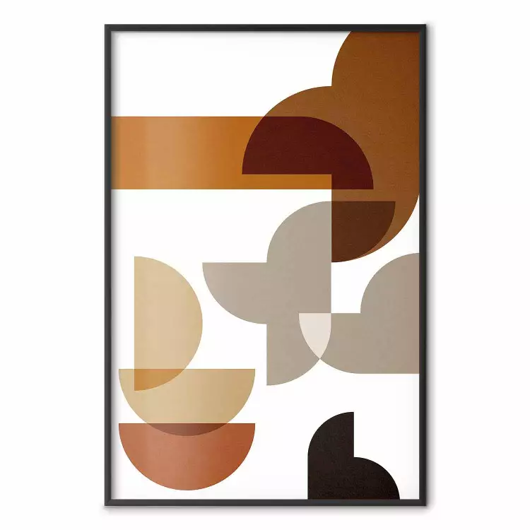 Sandkomposition - Abstrakte Komposition geometrischer Figuren