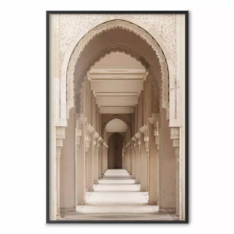 Orientalische Bögen - Korridorarchitektur in Marokko