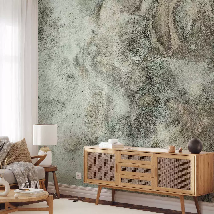 Scandi Boho Hintergrund - Muster in Flecken in Grautönen