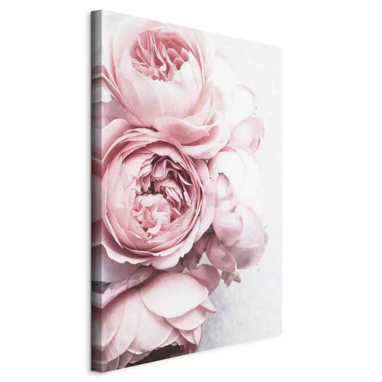 Rosiger Duft Hoch - Rosa Blumen im Boho-Stil