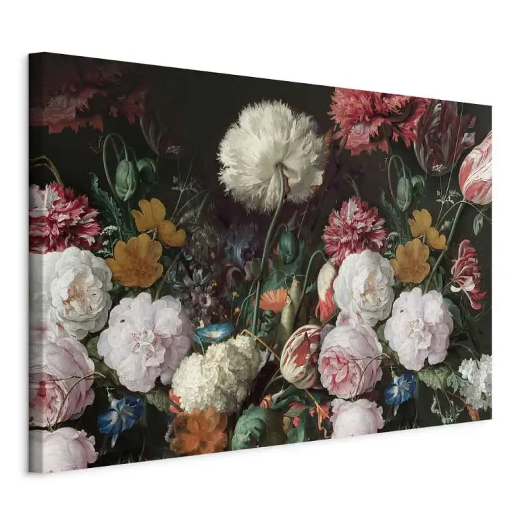 Ein zeitloser Blumenstrauß Breit - Garten mit bunten Blumen