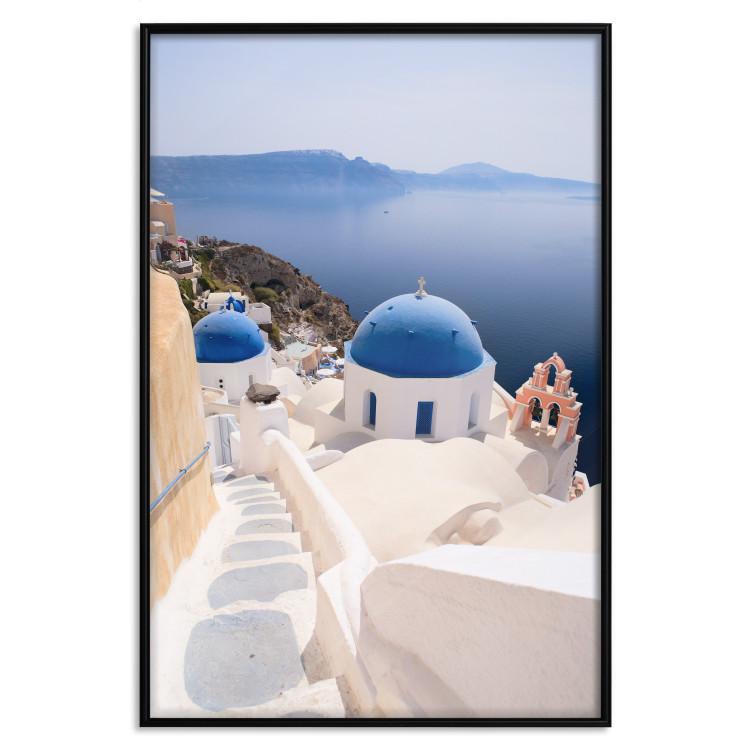 Poster Reise nach Santorini