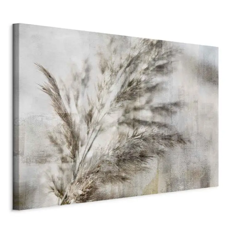 Trockneter Zweig - grau-beige Komposition im Shabby Chic Stil