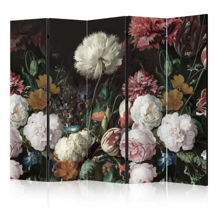 Ewige Blumen II - Bunte Pflanzen auf Schwarz