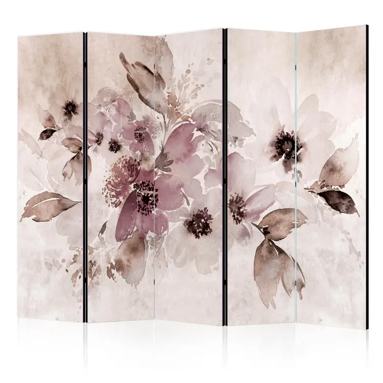 Flüchtige Schattierungen II - Aquarellblumen in Rosa