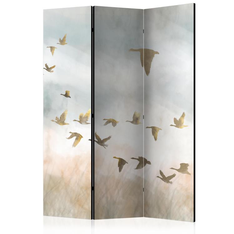 Paravent Golden Geese [Room Dividers]