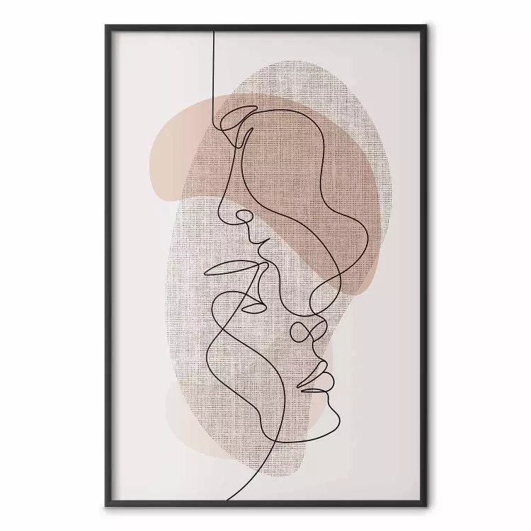 Zärtlichkeit der Linien - Abstraktes Lineart