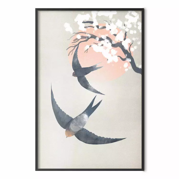 Swallows in Flight [Poster]