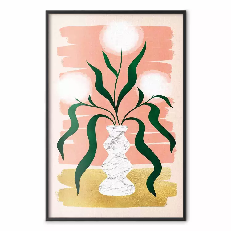Dandelions in Vase [Poster]