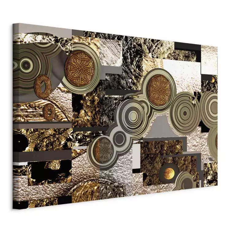 Abstraktion in Ornamenten (1-teilig) - Klimt-inspirierte Motive