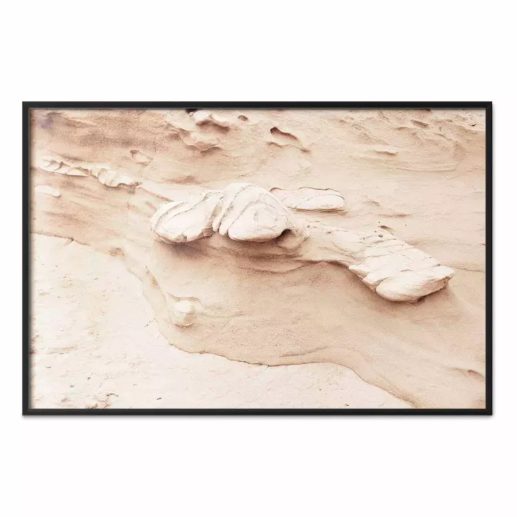 Rock Texture - Photo Showing a Fragment of a Sand Formation