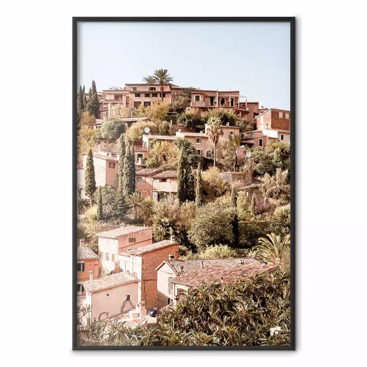 Village on the Hill - View of Spanish Houses