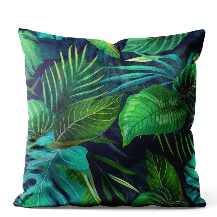 Variety of Philodendrons - an exotic leaves in various shades of green