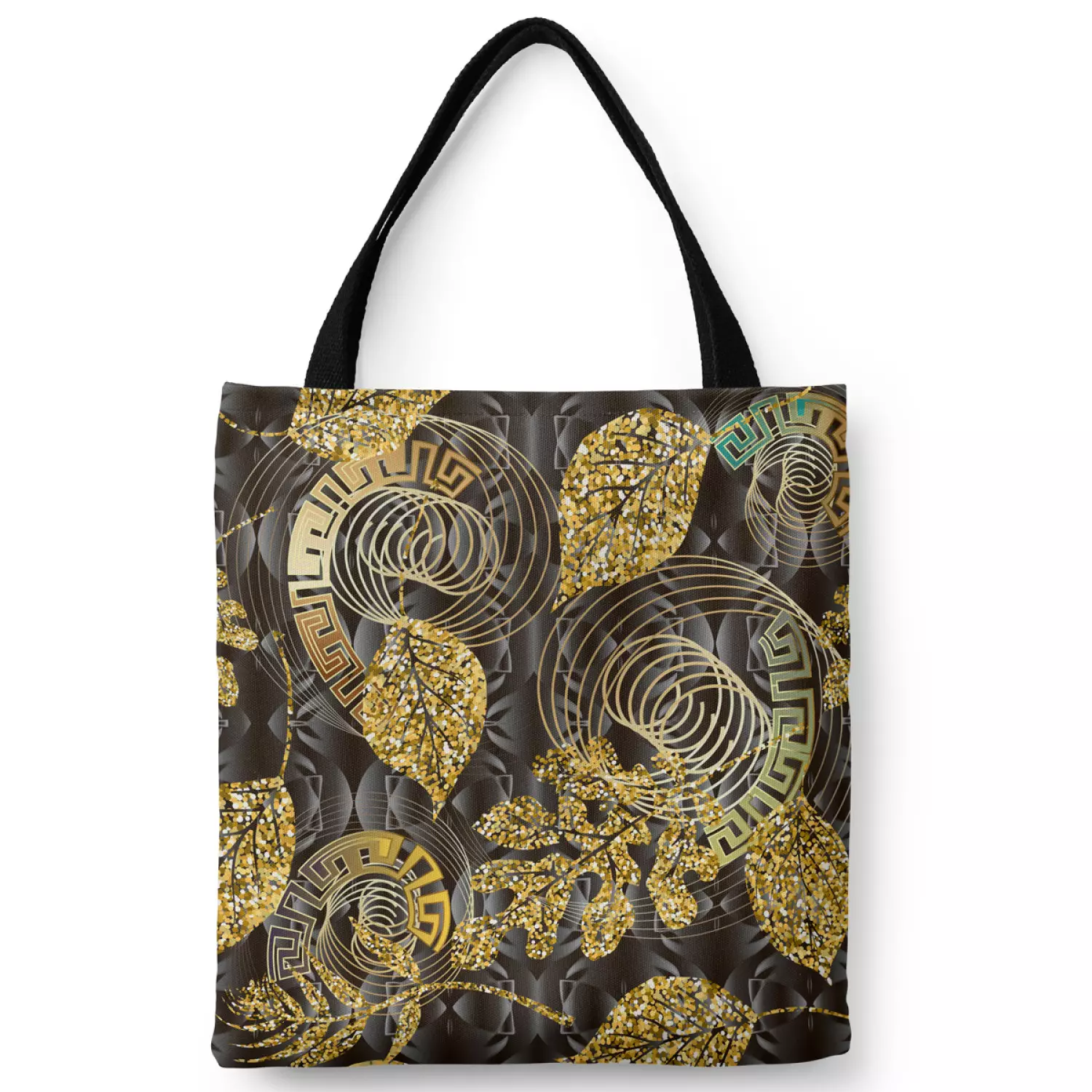 Black and gold tote bag new arrivals