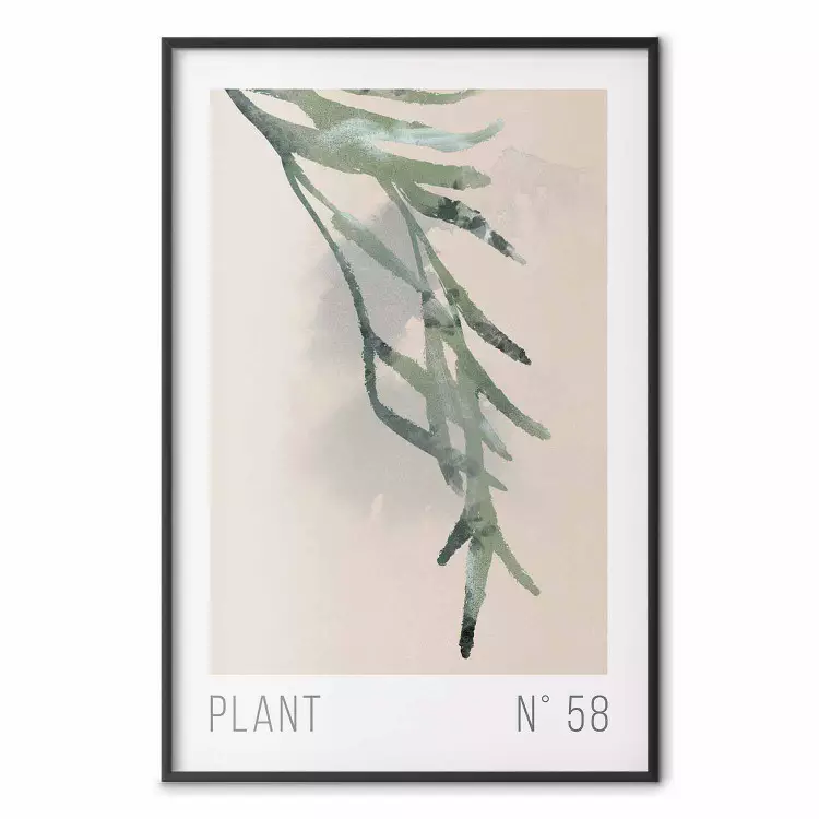 Plant Number 58 [Poster]
