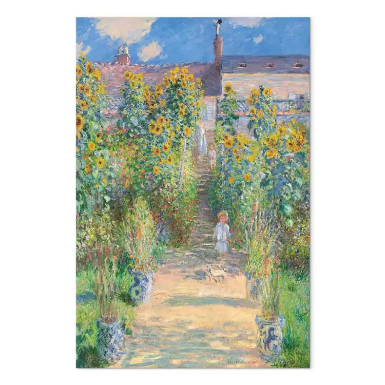 Claude Monet - Der Garten Monets in Vétheuil