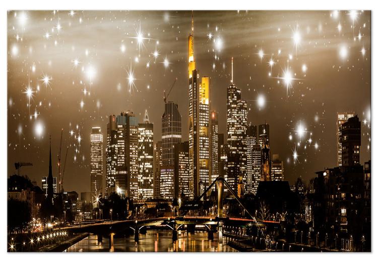 Wandbild XXL Lights over the city [Large Format]