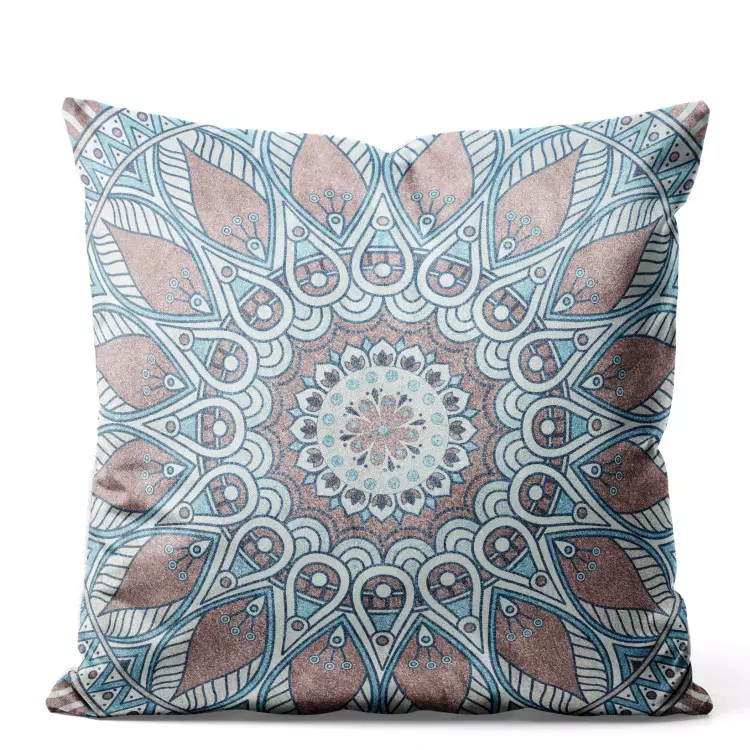 Bluish Mandala - Decorative Composition With Oriental Ornamentation